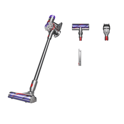 Беспроводной вертикальный пылесос Dyson V8 Advanced (SV25) (Silver/Nickel) (2021)