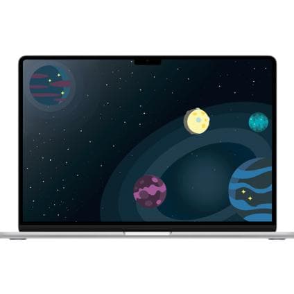 Ноутбук Apple MacBook Air 15" MC9E4 (M3 8-Core, GPU 10-Core, 16GB, 256GB) (Серебристый | Silver)
