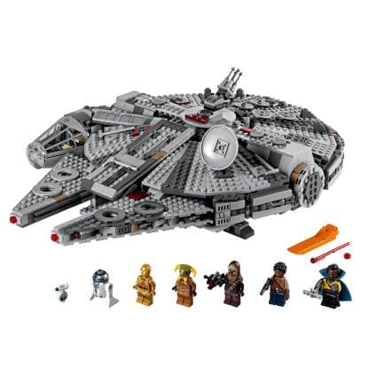 Конструктор — звездолёт «Сокол Тысячелетия» LEGO Star Wars (#75257)