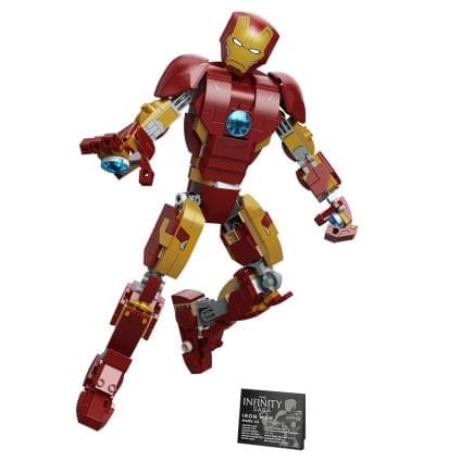 Конструктор — сборная фигурка Железного человека LEGO Marvel (#76206)