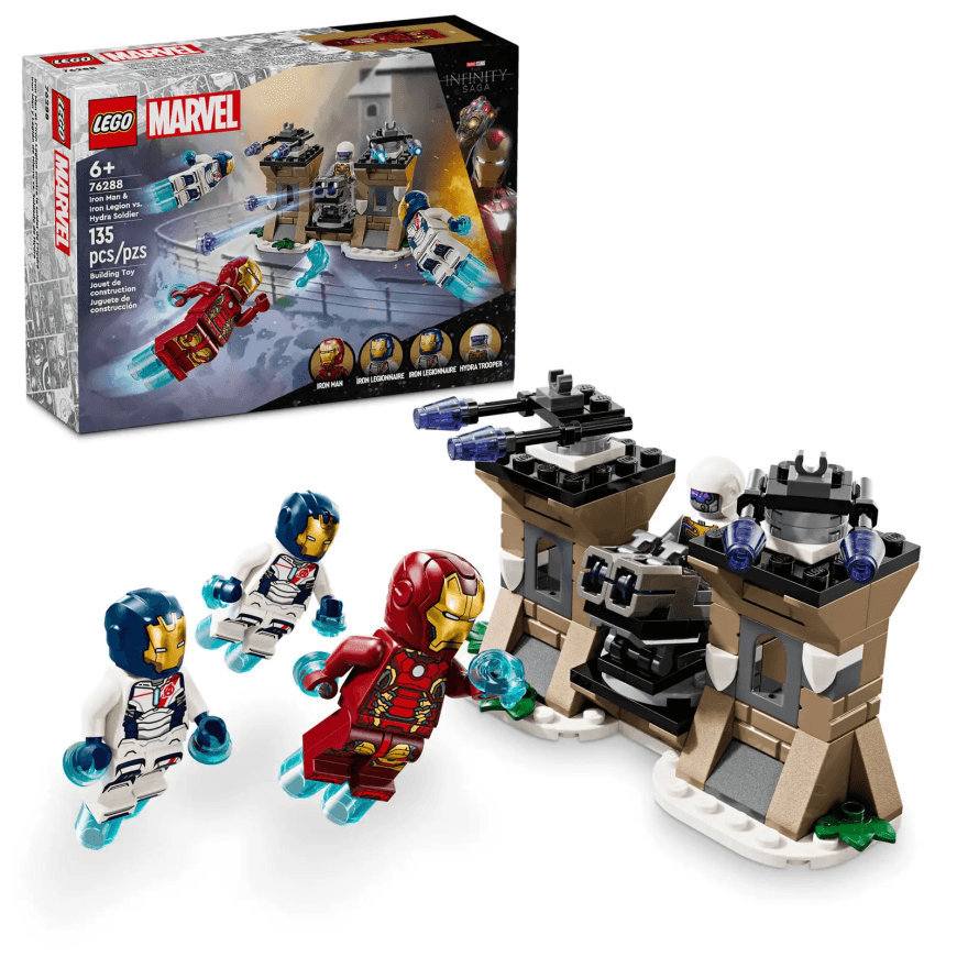 Конструктор — Железный человек и Железный легион против солдата Гидры LEGO Marvel (#76288) — фото 6