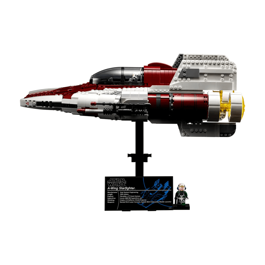 Конструктор — звёздный истребитель A-wing LEGO Star Wars Ultimate Collector Series (#75275) — фото 6