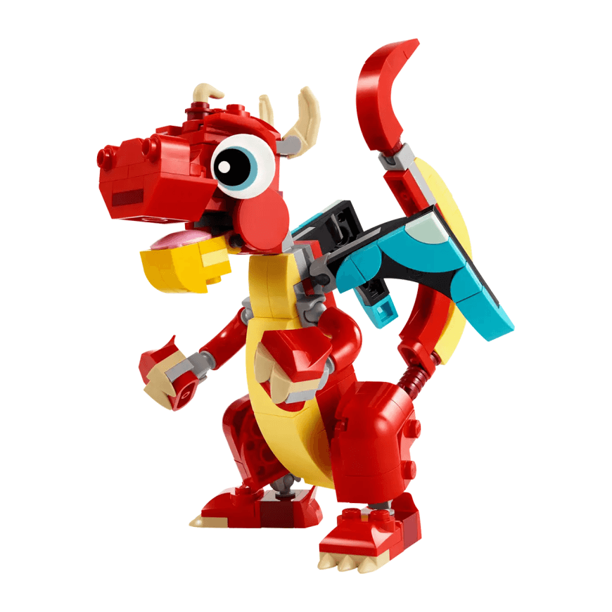 Конструктор — красный дракон LEGO Creator 3-in-1 (#31145) — фото 2