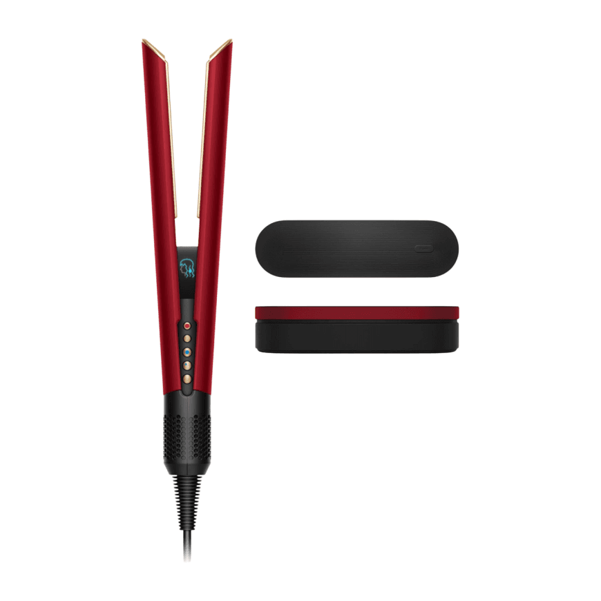 Выпрямитель Dyson HT01 Airstrait Gift Edition (Red Velvet/Gold) (2024) — фото 3