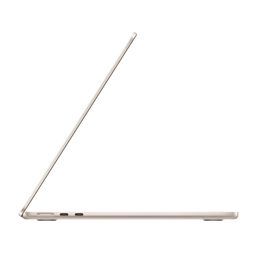 Ноутбук Apple MacBook Air 13" MC7W4 (M2 8-Core, GPU 8-Core, 16GB, 256GB) («Сияющая звезда» | Starlight) — фото 4