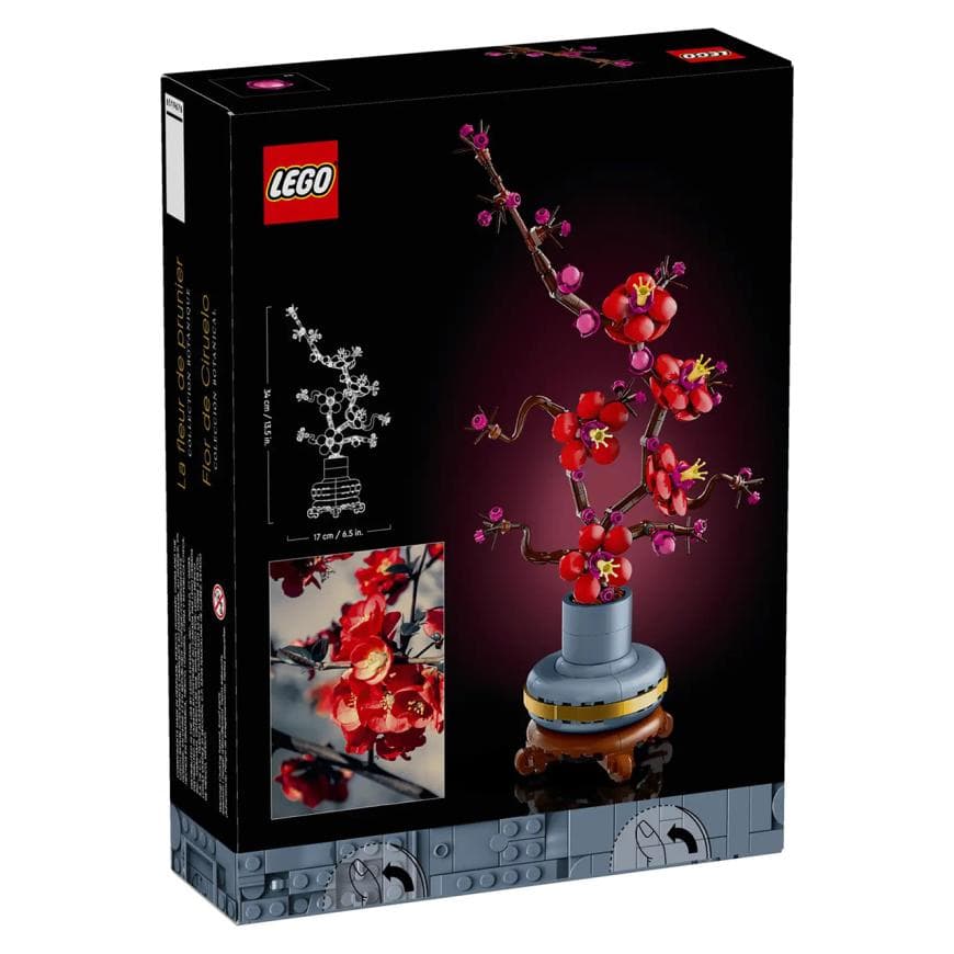 Конструктор — цветок сливы LEGO Botanical Collection (#10369) — фото 4