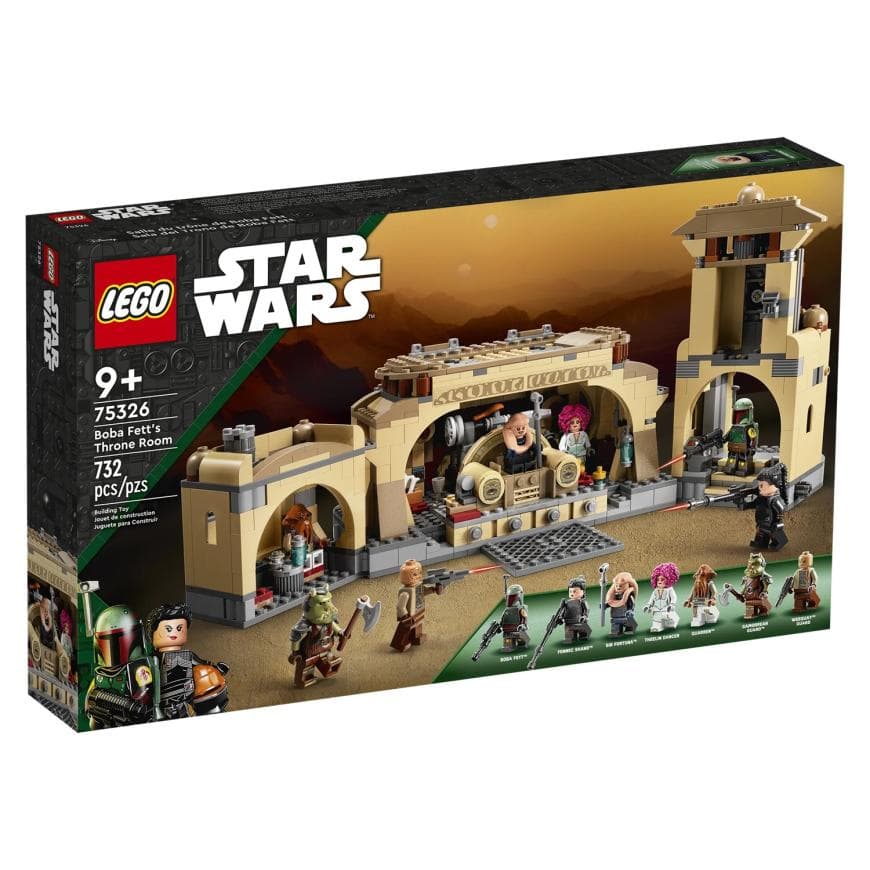 Конструктор — тронный зал Бобы Фетта LEGO Star Wars (#75326) — фото 6