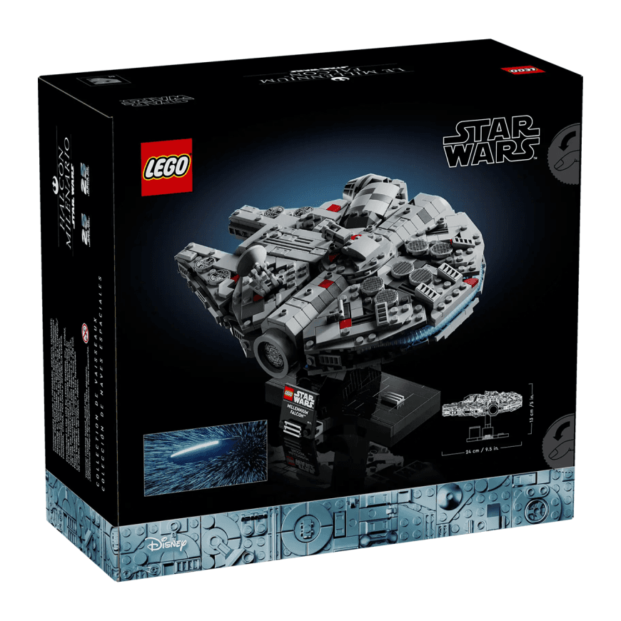 Конструктор — звездолёт «Сокол Тысячелетия» LEGO Star Wars Starship Collection (#75375) — фото 6