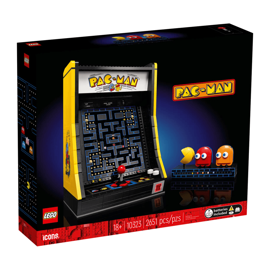 Конструктор — игровой автомат PAC-MAN LEGO Icons (#10323) — фото 6