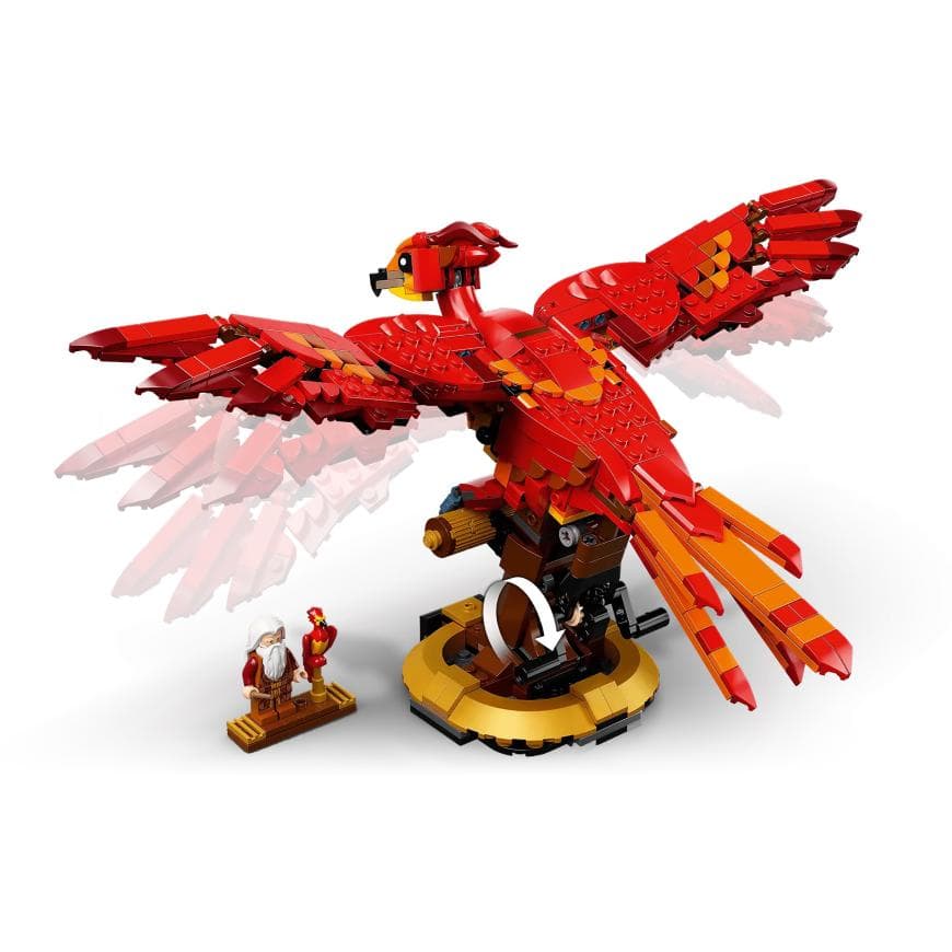 Конструктор — Фоукс, феникс Дамблдора LEGO Harry Potter (#76394) — фото 6