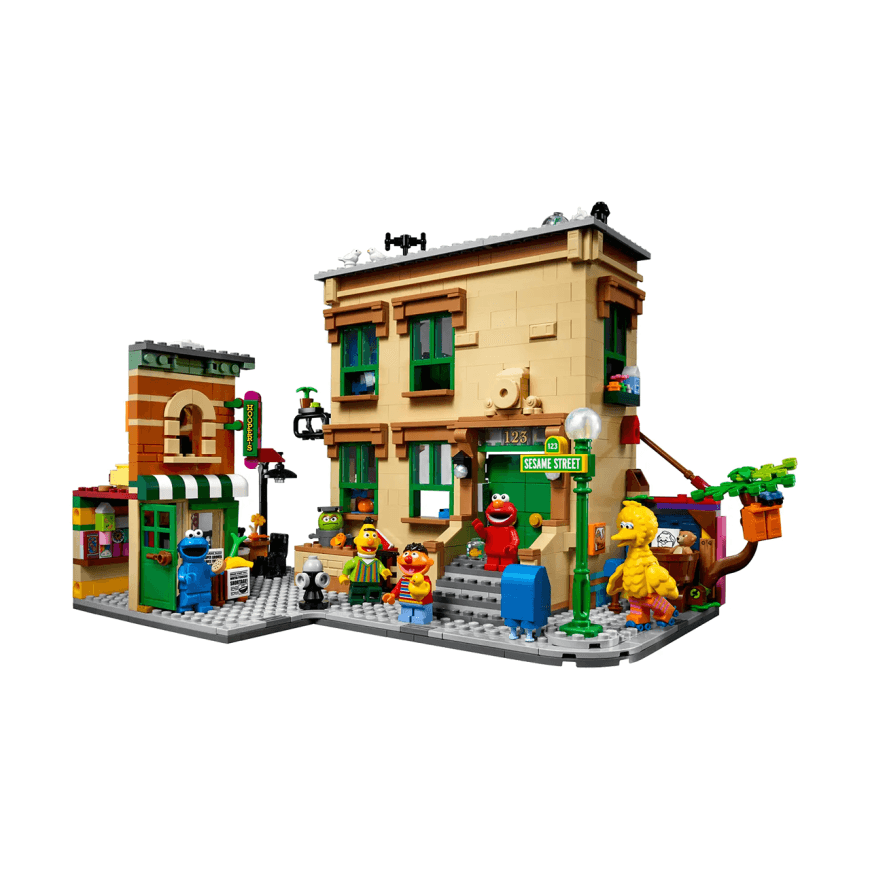 Конструктор — Улица Сезам, 123 LEGO Ideas (#21324) — фото 5