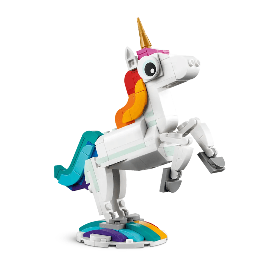Конструктор — волшебный единорог LEGO Creator 3-in-1 (#31140) — фото 2