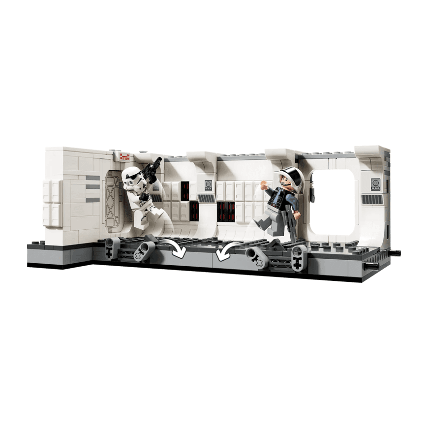 Конструктор — диорама «Вторжение на Тантив IV» LEGO Star Wars Diorama Collection (#75387) — фото 3