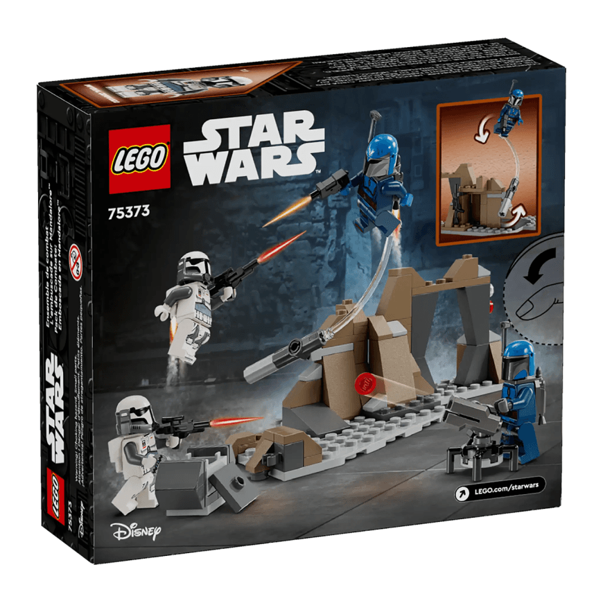 Конструктор — боевой набор «Засада на Мандалоре» LEGO Star Wars (#75373) — фото 4