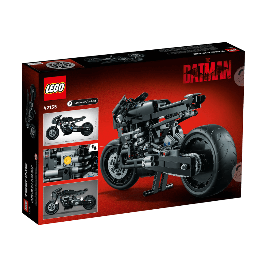 Конструктор — Бэтмен: Бэтцикл LEGO DC Batman (#42155) — фото 5
