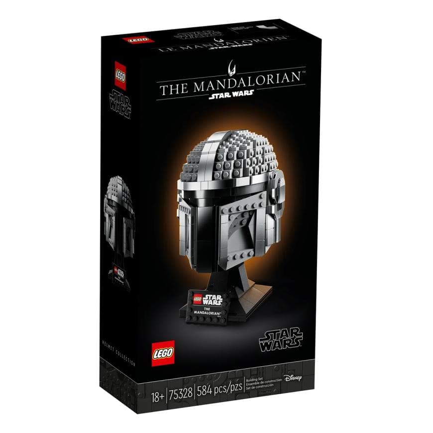 Конструктор — шлем Мандалорца LEGO Star Wars Helmet Collection (#75328) — фото 4