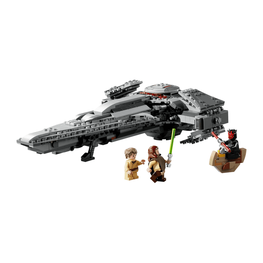 Конструктор — звездолёт «Ситхский лазутчик» Дарта Мола LEGO Star Wars (#75383) — фото 2