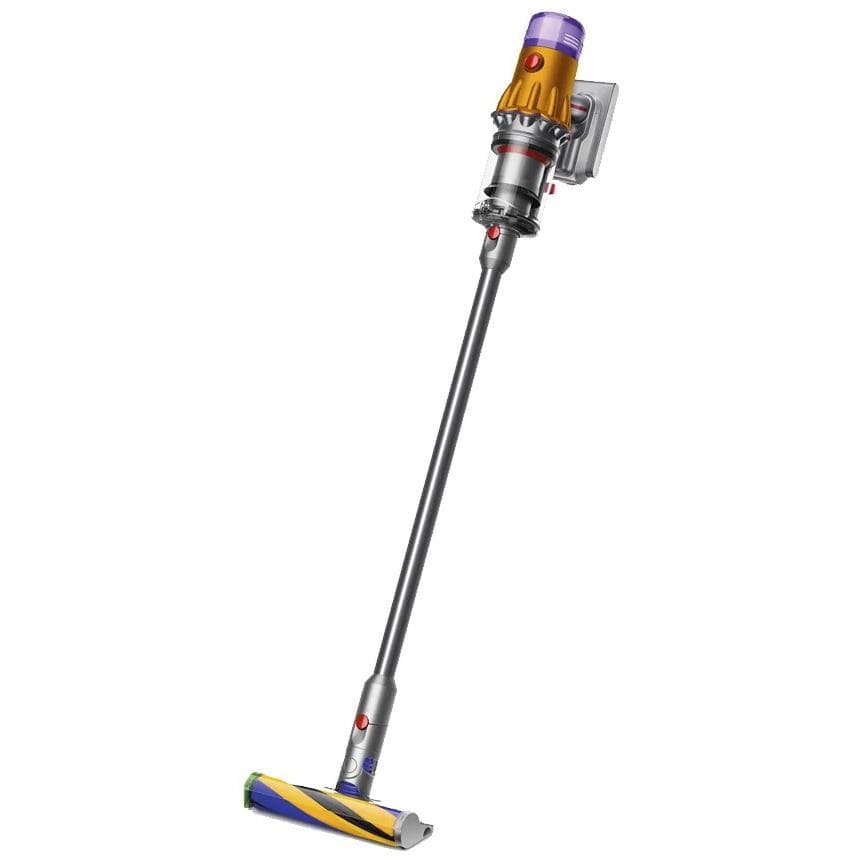 Беспроводной вертикальный пылесос Dyson V12 Detect Slim Absolute (SV46) (Yellow/Nickel) (2022) — фото 5