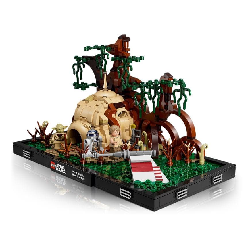 Диорама «Обучение джедая на планете Дагоба» LEGO Star Wars Diorama Collection (#75330) — фото 3