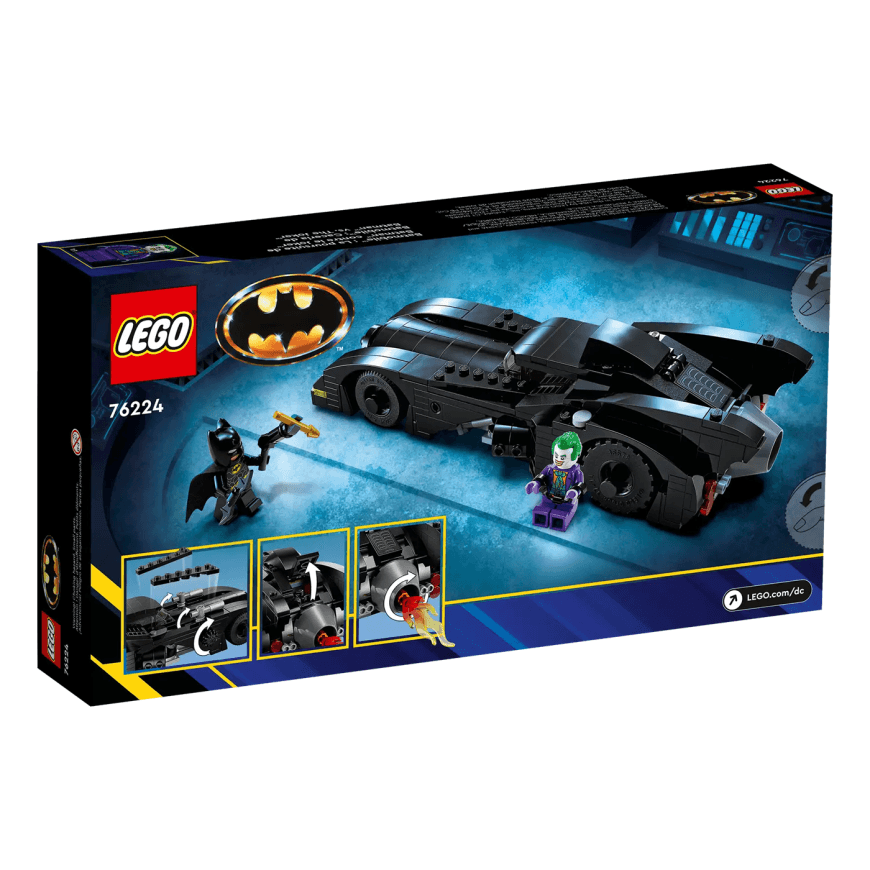 Конструктор — Бэтмобиль: погоня Бэтмена за Джокером LEGO DC Batman (#76224) — фото 6