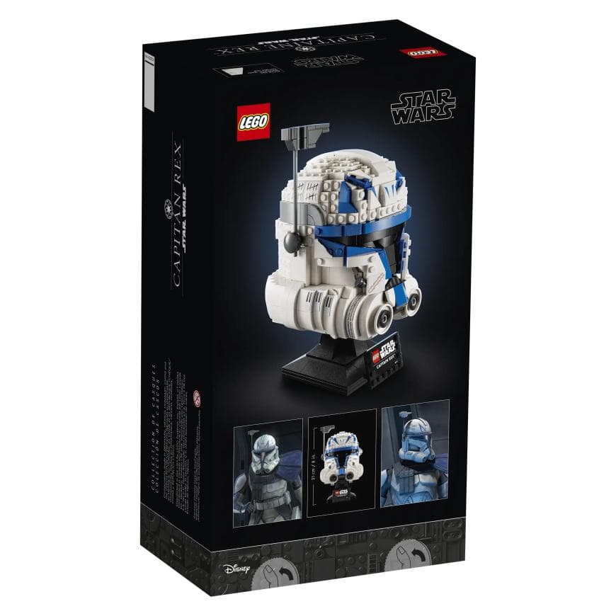Конструктор — шлем капитана Рекса LEGO Star Wars Helmet Collection (#75349) — фото 5