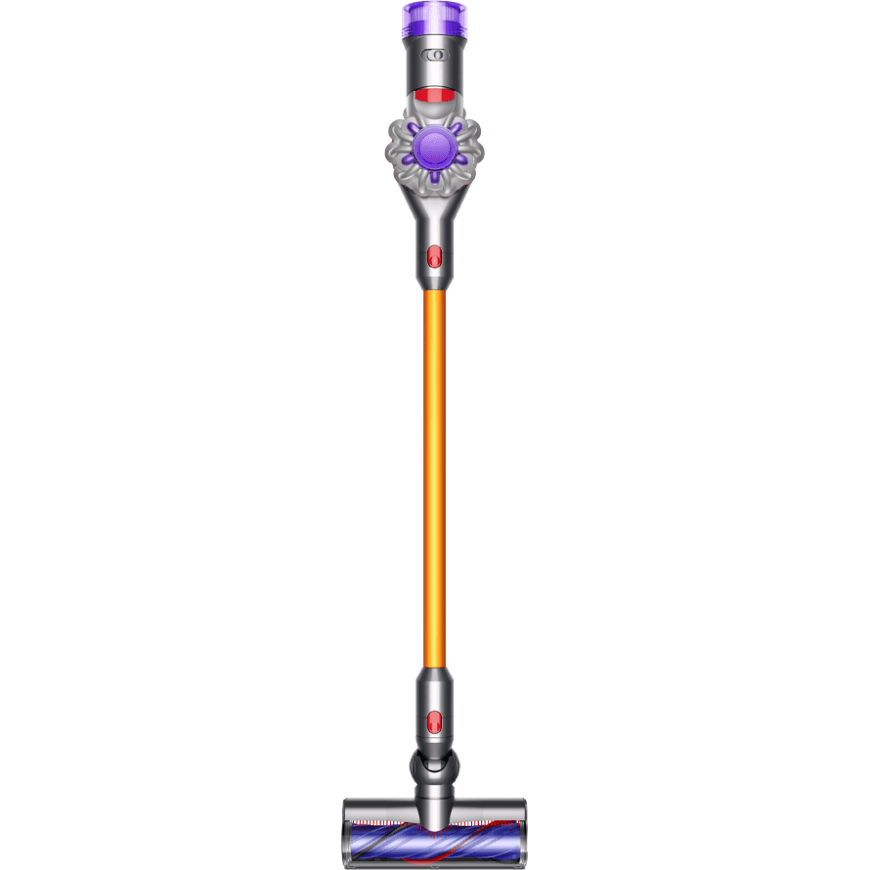 Беспроводной вертикальный пылесос Dyson V8 Absolute (Silver/Yellow) (SV25) (2021) — фото 4