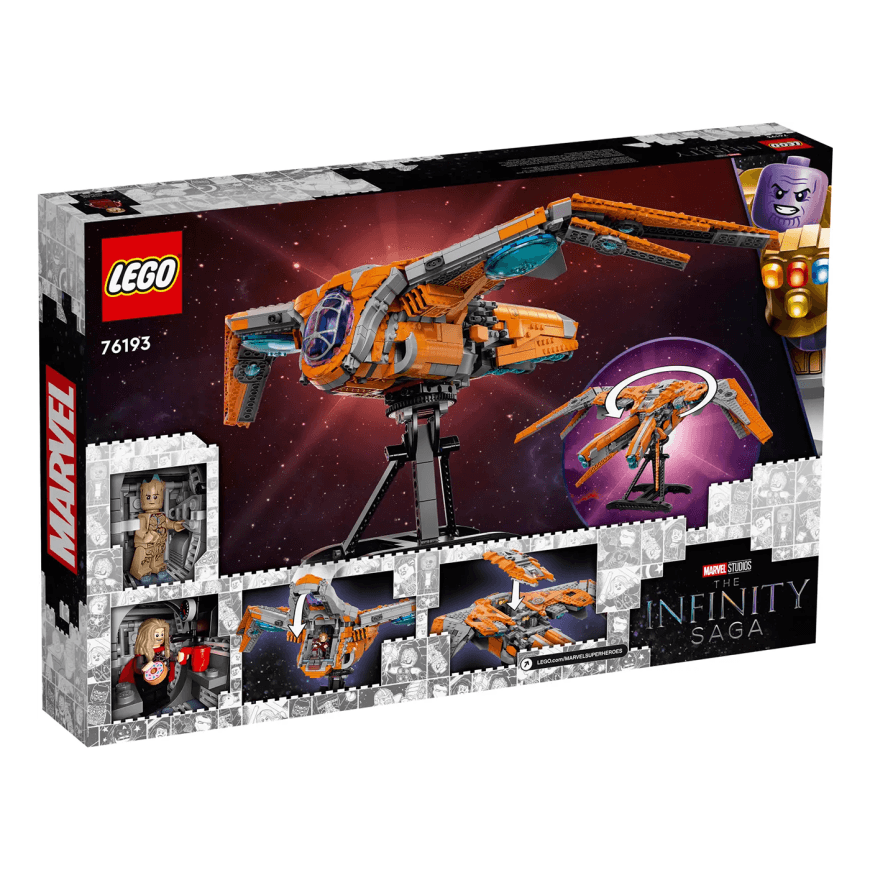 Конструктор — Стражи Галактики: космический корабль «Бенатар» LEGO Marvel (#76193) — фото 6