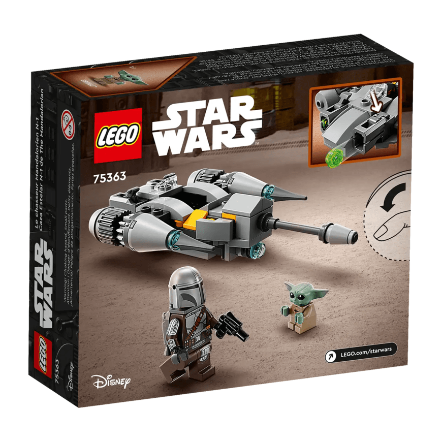 Конструктор — микрофайтер «Звёздный истребитель N-1 Мандалорца» LEGO Star Wars (#75363) — фото 6