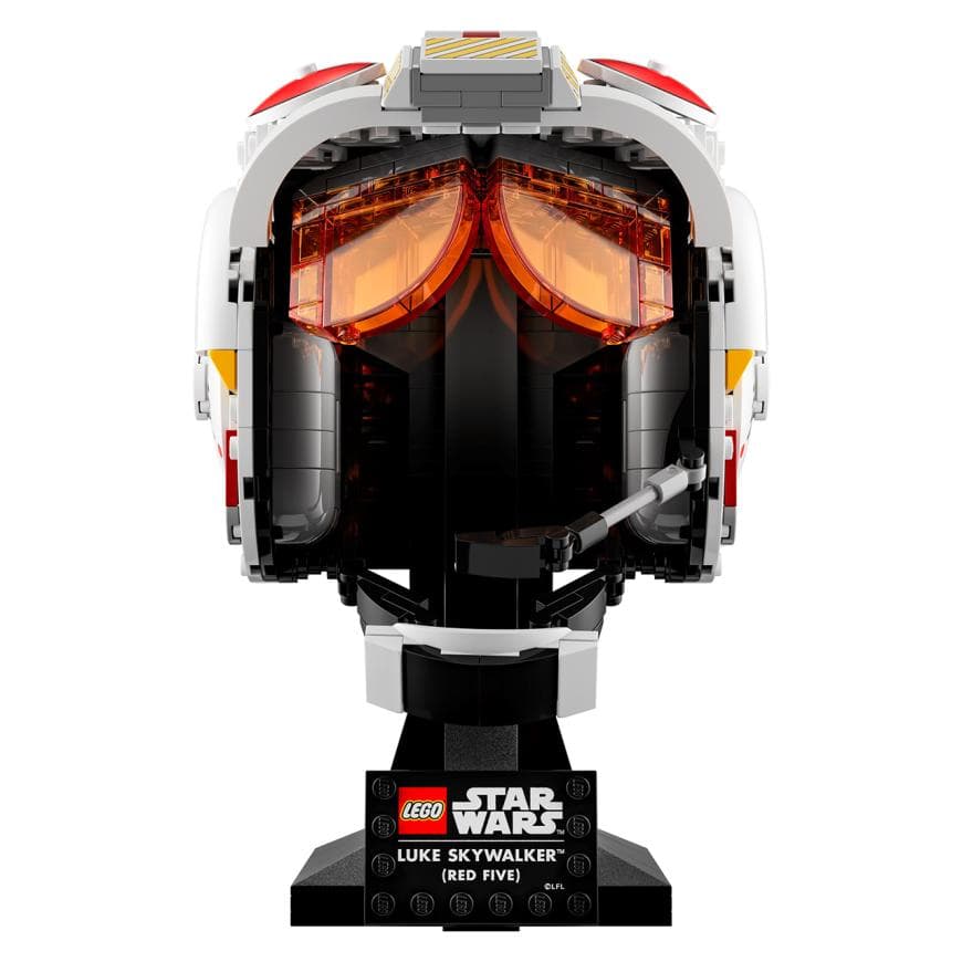 Конструктор — шлем Люка Скайуокера (Красный-пять) LEGO Star Wars Helmet Collection (#75327) — фото 3