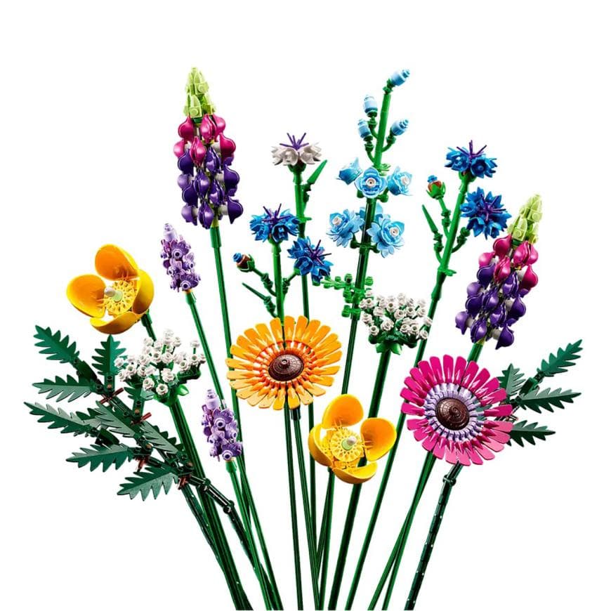 Конструктор — букет диких цветов LEGO Icons Botanical Collection (#10313) — фото 4