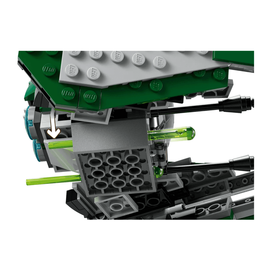 Конструктор — джедайский звёздный истребитель Йоды LEGO Star Wars (#75360) — фото 5