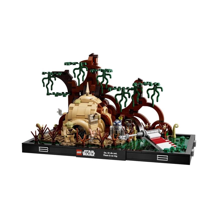 Диорама «Обучение джедая на планете Дагоба» LEGO Star Wars Diorama Collection (#75330) — фото 2