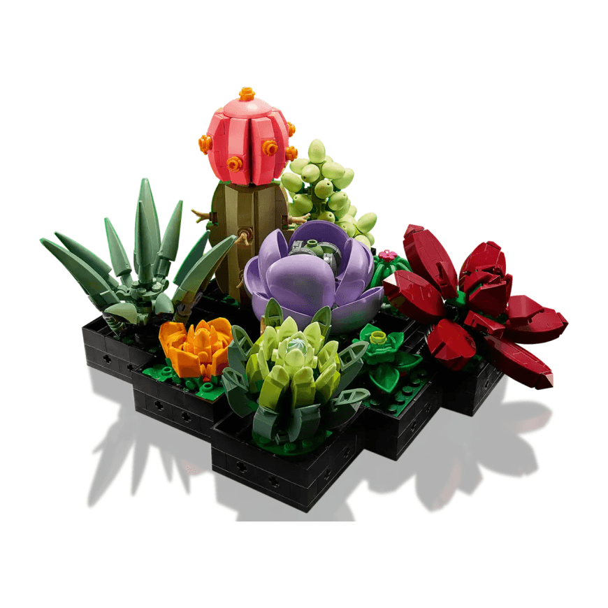 Конструктор — суккуленты LEGO Icons Botanical Collection (#10309) — фото 4