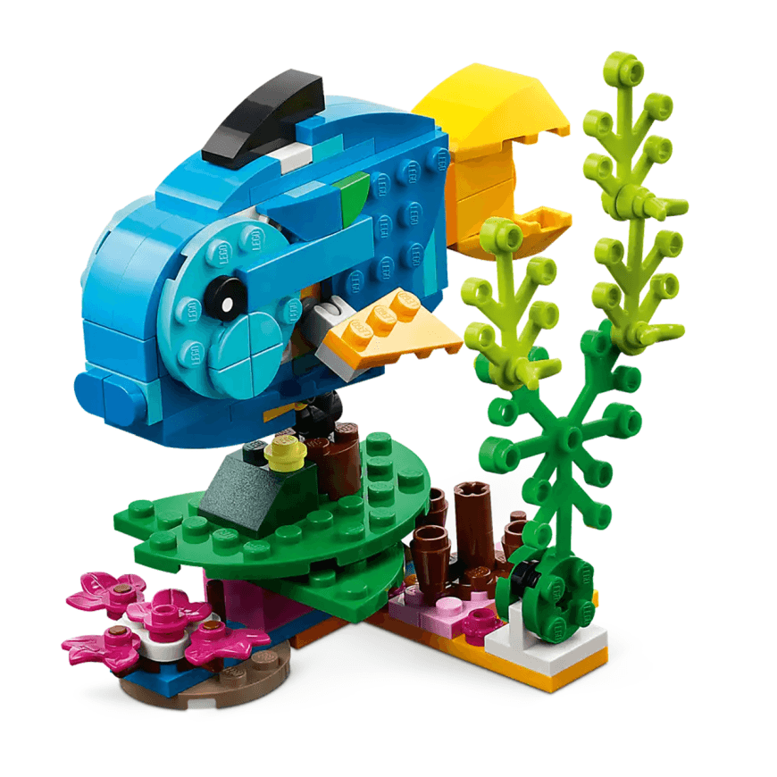 Конструктор — экзотический попугай LEGO Creator 3-in-1 (#31136) — фото 6