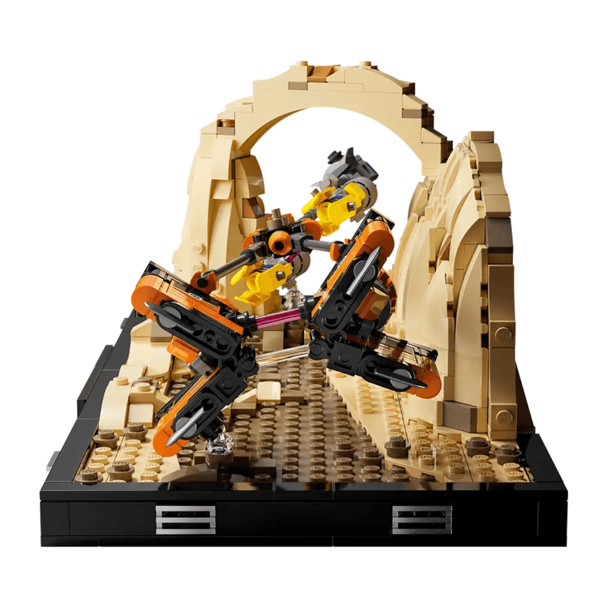 Конструктор — диорама «Гонка на подах в Мос-Эспа» LEGO Star Wars Diorama Collection (#75380) — фото 3