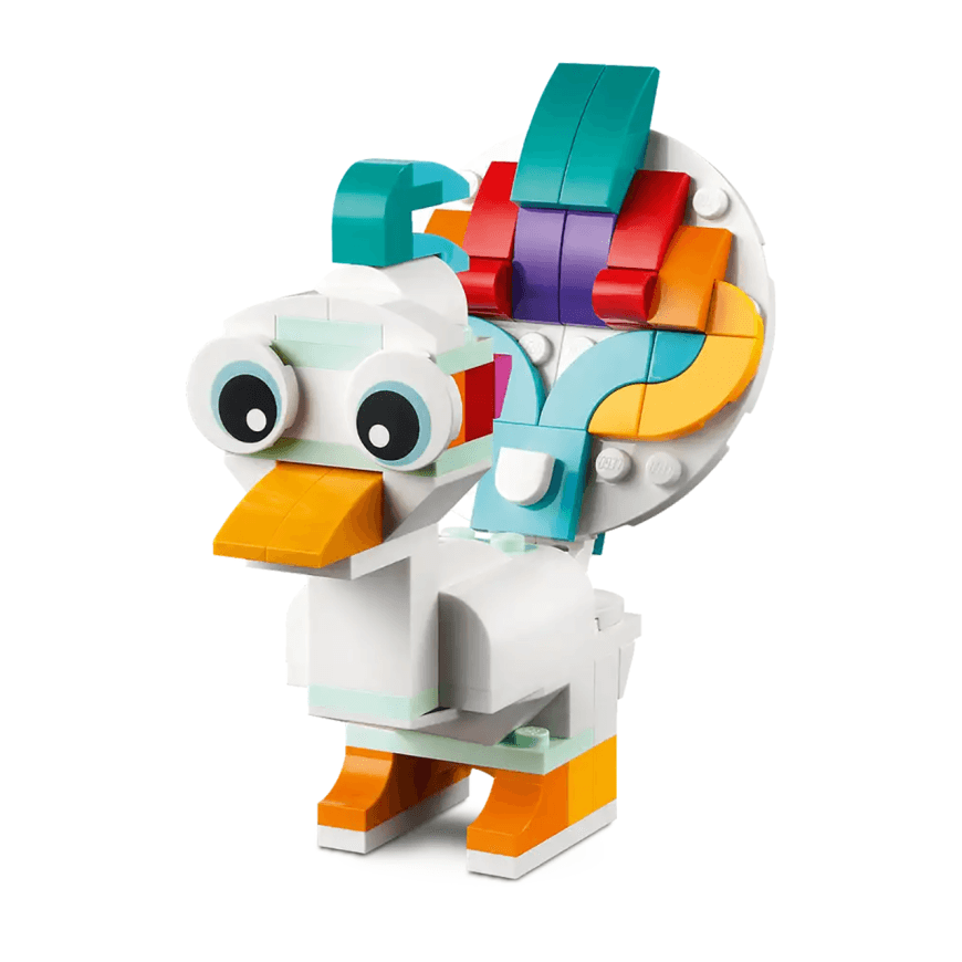 Конструктор — волшебный единорог LEGO Creator 3-in-1 (#31140) — фото 6