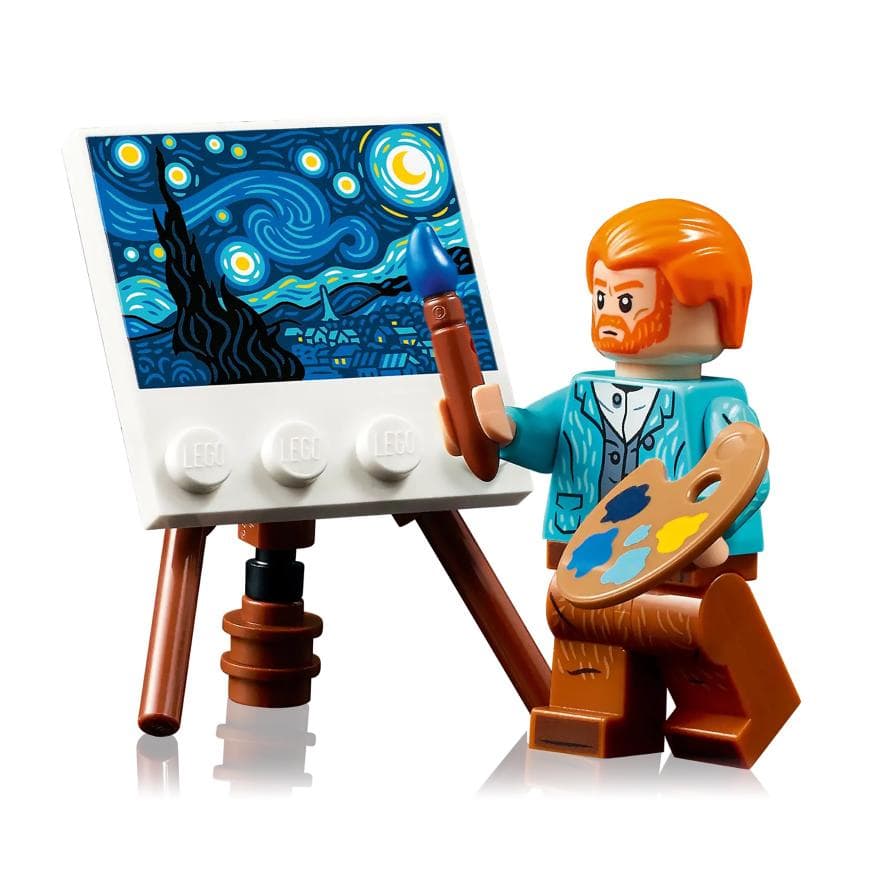 Конструктор — Винсент Ван Гог: Звёздная ночь LEGO Ideas (#21333) — фото 6
