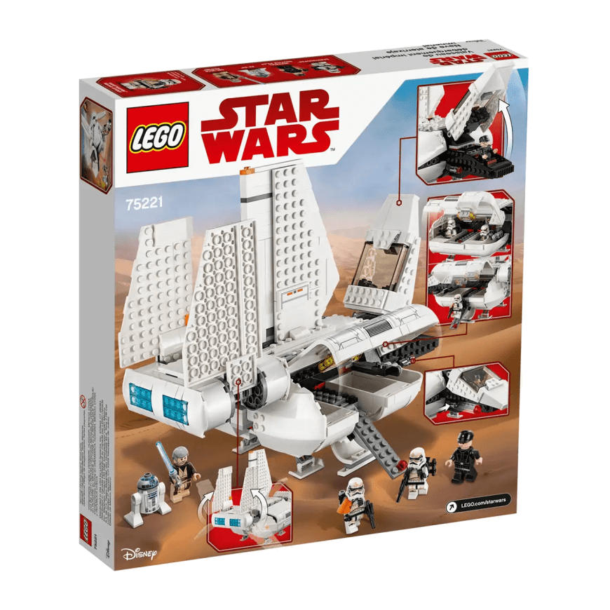 Конструктор — имперский посадочный шаттл LEGO Star Wars (#75221) — фото 6