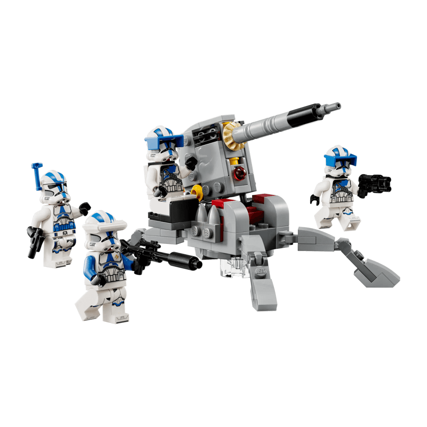 Конструктор — боевой набор солдат-клонов 501-го легиона LEGO Star Wars (#75345) — фото 2