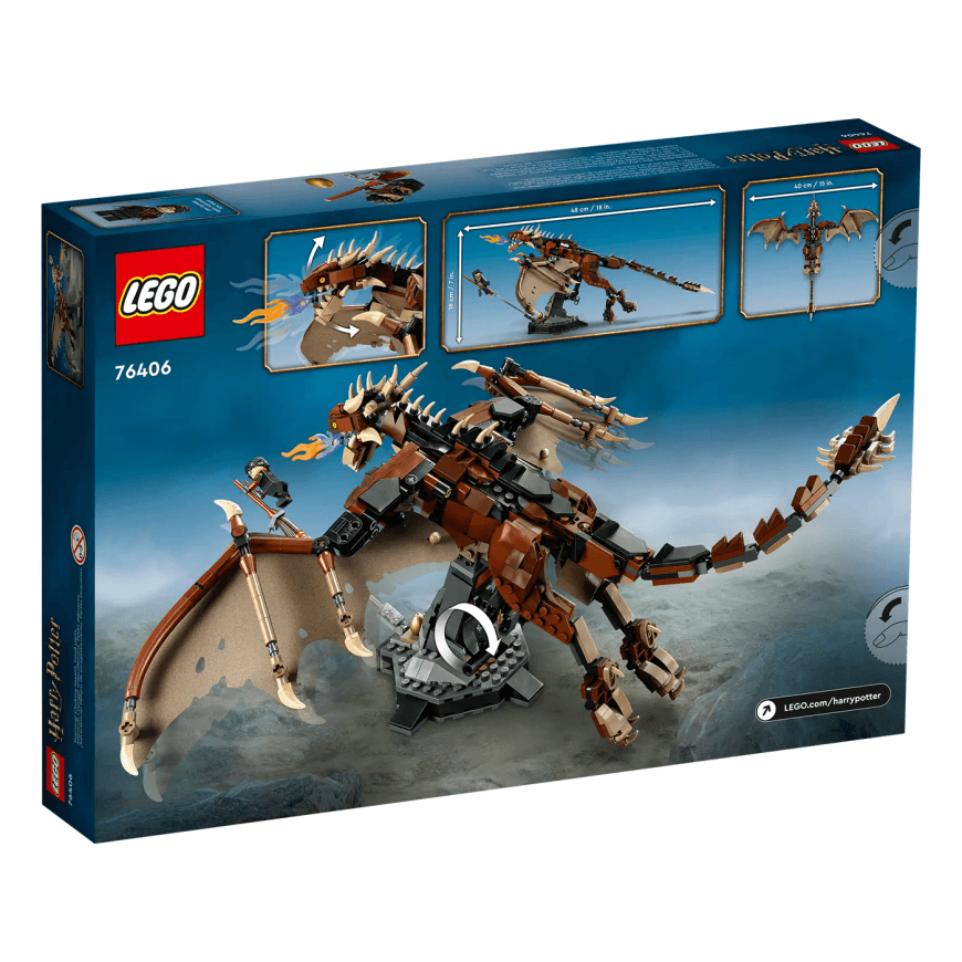 Конструктор — венгерская хвосторога LEGO Harry Potter (#76406) — фото 5