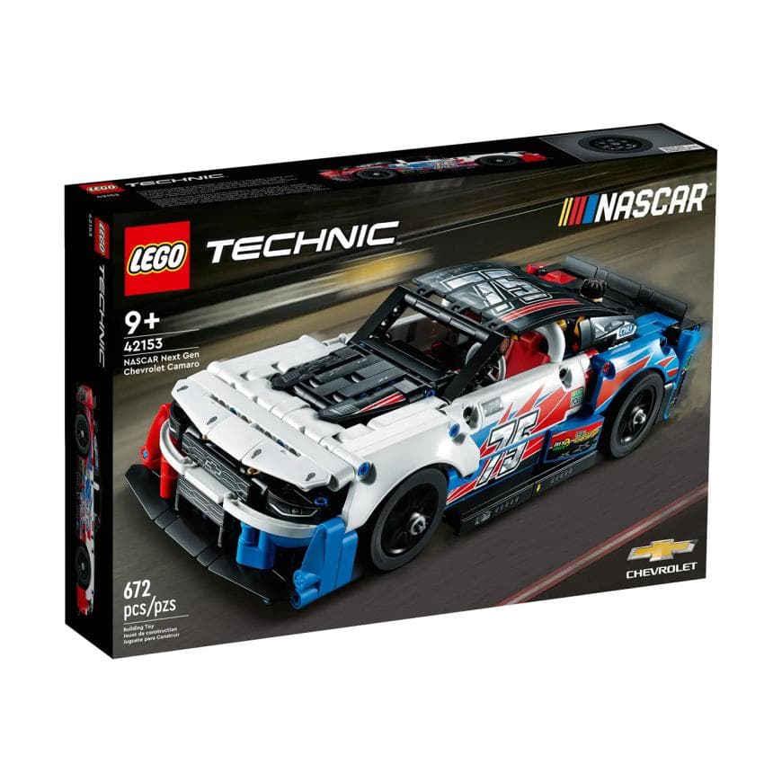 Конструктор — NASCAR: автомобиль Chevrolet Camaro ZL1 нового поколения LEGO Technic (#42153) — фото 6