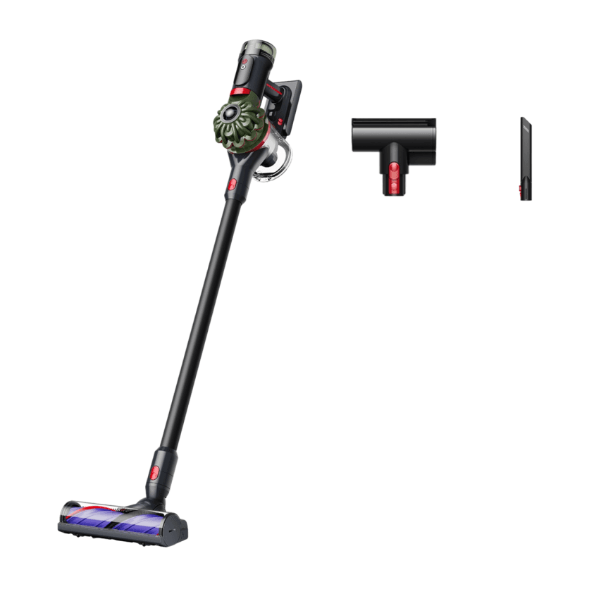 Беспроводной вертикальный пылесос Dyson V8 Cyclone (Black/Green) (2025) — фото 2