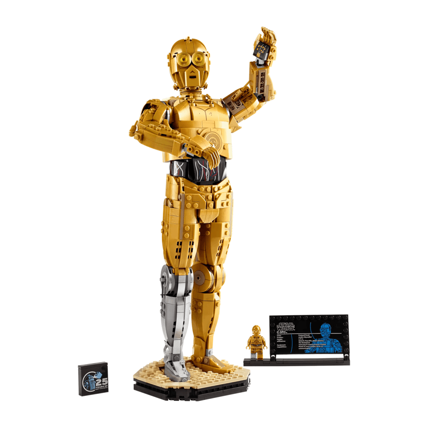 Конструктор — C-3PO LEGO Star Wars (#75398) — фото 3