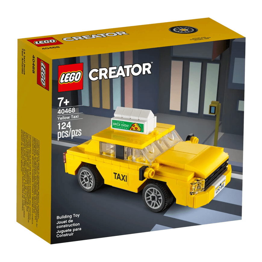 Конструктор — жёлтое такси LEGO Creator (#40468) — фото 5