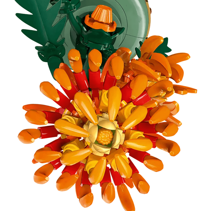 Конструктор — хризантема LEGO Icons Botanical Collection (#10368) — фото 4