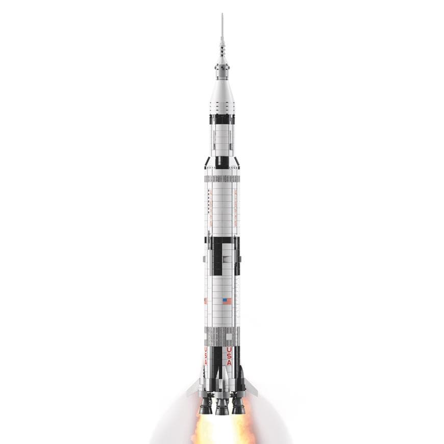 Ракетно-космическая система НАСА «Сатурн-5-Аполлон» LEGO Ideas (#92176) — фото 4