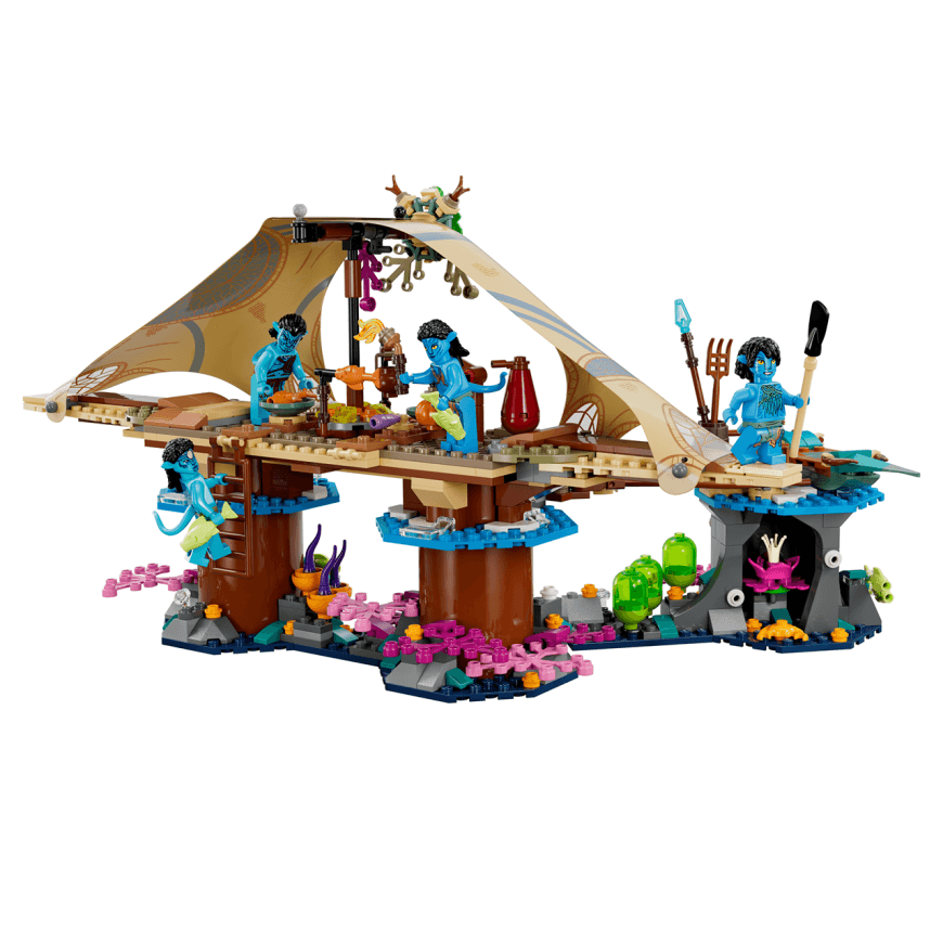 Конструктор — дом Меткайина на Рифе LEGO Avatar (#75578) — фото 6