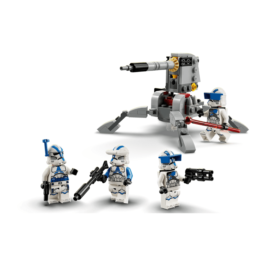 Конструктор — боевой набор солдат-клонов 501-го легиона LEGO Star Wars (#75345) — фото 3