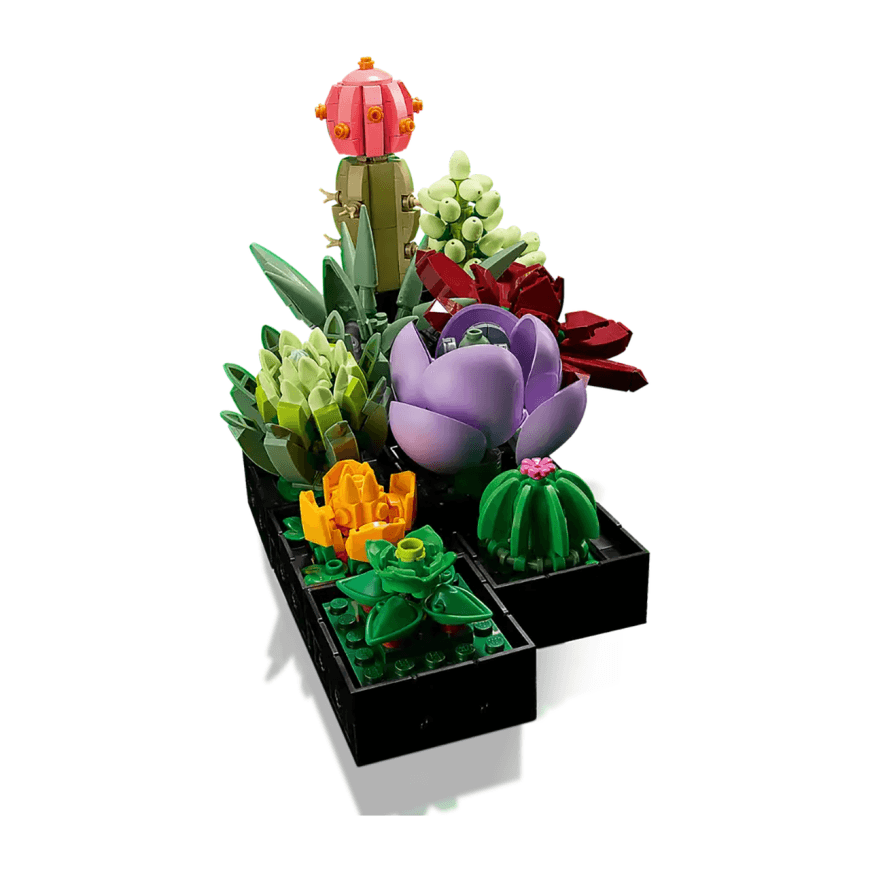 Конструктор — суккуленты LEGO Icons Botanical Collection (#10309) — фото 2