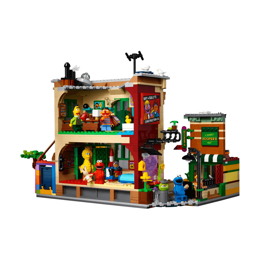 Конструктор — Улица Сезам, 123 LEGO Ideas (#21324) — фото 3